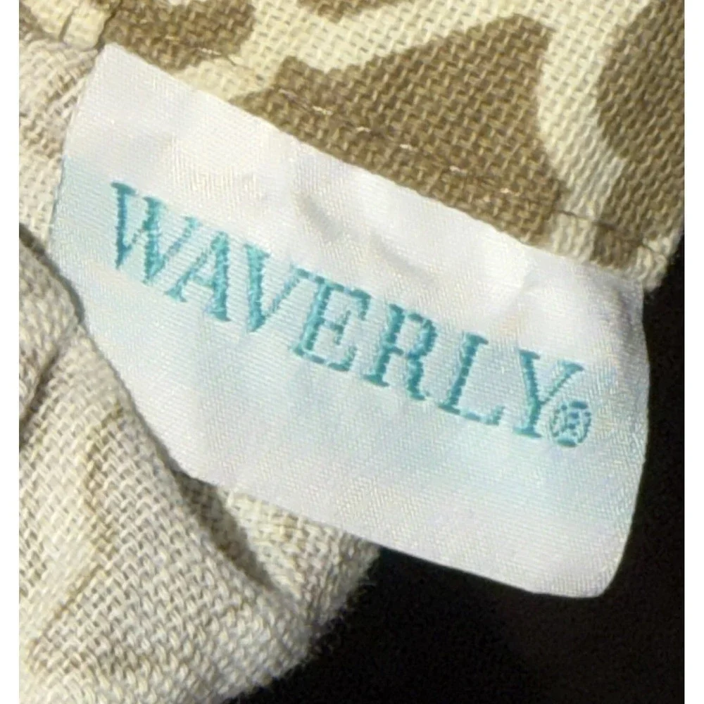 Waverly Curtain Panel Natural Lovely Lattice Geometric Pattern 50x84